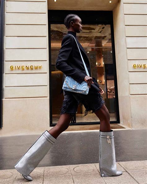 botte givenchy shark|givenchy lock boots.